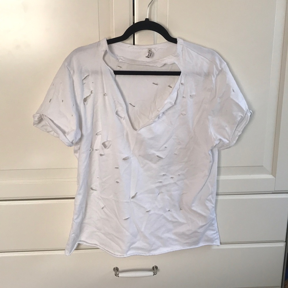 LF Emma and Sam Distressed T Shirt